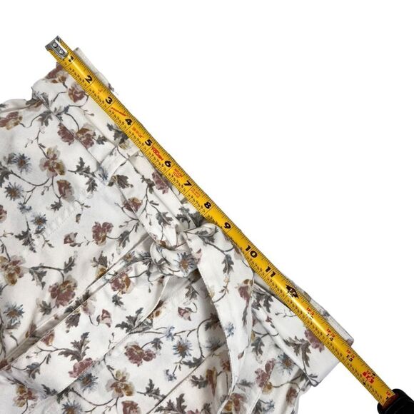 CECE Ditsy Floral-Print Belted Skirt - Picture 8 of 12